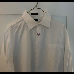 John W Nordstrom White Dress Shirt